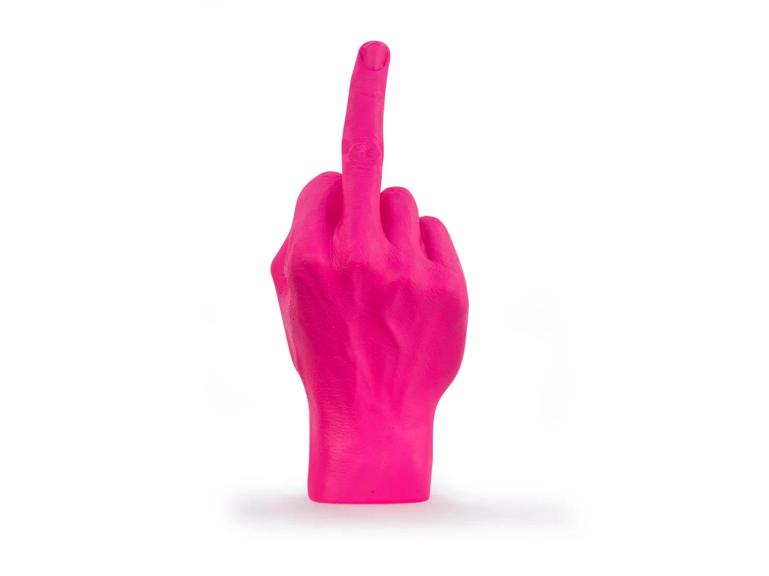 The Finger - Sculpture Bitten Pink